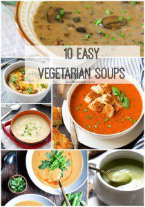 10 Easy Vegetarian Soups