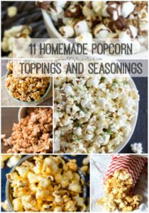 11 Homemade Popcorn Toppings and Seasonings