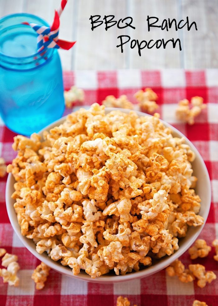 The best part of this recipe is that it tastes great. BBQ and Ranch – yes, please! It is super addicting. We both couldn’t stop snacking on this!! The popcorn will keep for a couple of days in an air-tight container.