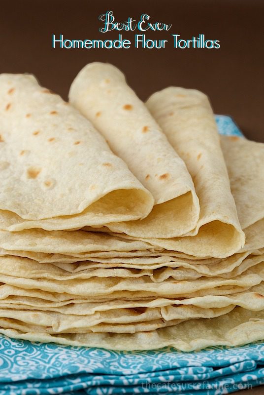 flour tortillas