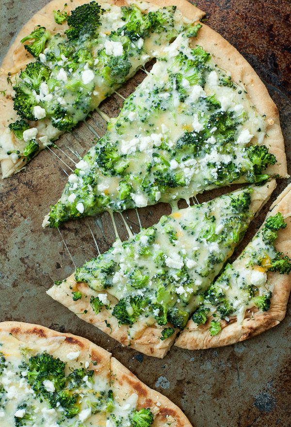 You’ll flip over this quick, easy, and delicious Four-Cheese Broccoli Pizza recipe! Use your favorite crust recipe or grab some fluffy naan flatbread for the speediest of shortcuts.