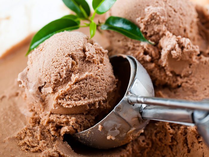 Banting chocolate ice cream