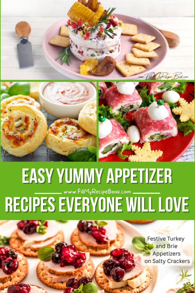 Easy yummy appetizer recipes everyone will love for parties, BBQs and family gatherings. These delicious finger foods and snack ideas are quick, crowd pleasing and simple to make.