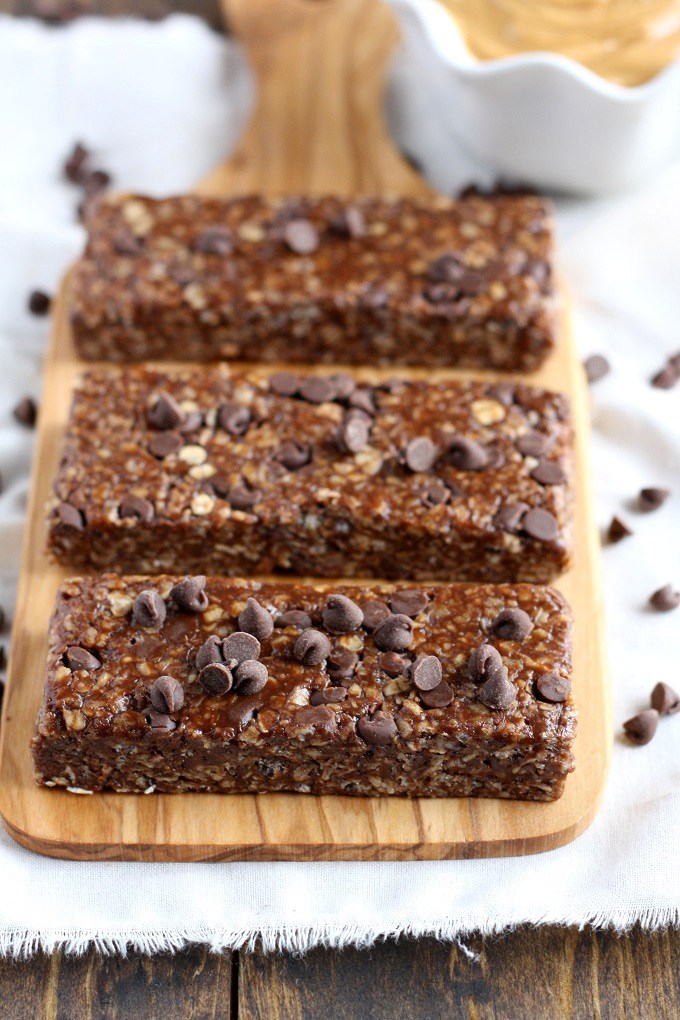 nobakechocolatepeanutbutter-granola-bar