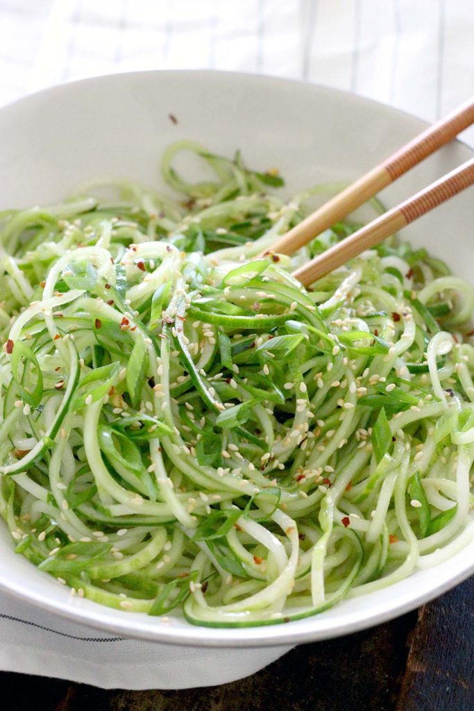 sesame-cucumber-spiralized-salad
