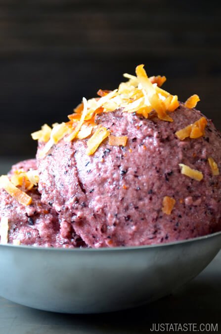 healthy-blueberry-coconut-frozen-yogurt