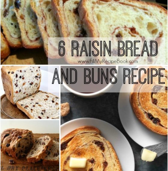 6 Raisin Bread and Buns Recipes Fill My Recipe Book