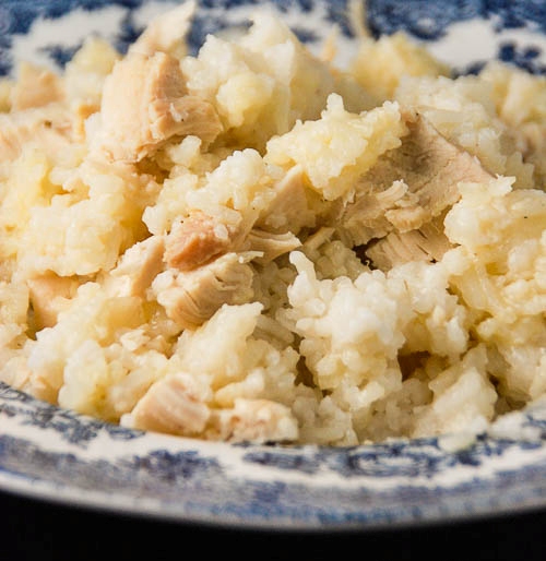 If you need an easy dinner idea, I have you covered! This Easy Creamy Crock Pot Chicken and Rice inspired from a recipe in Gooseberry Patch’s Slow-Cooker Christmas Favorites is so easy and so delicious!