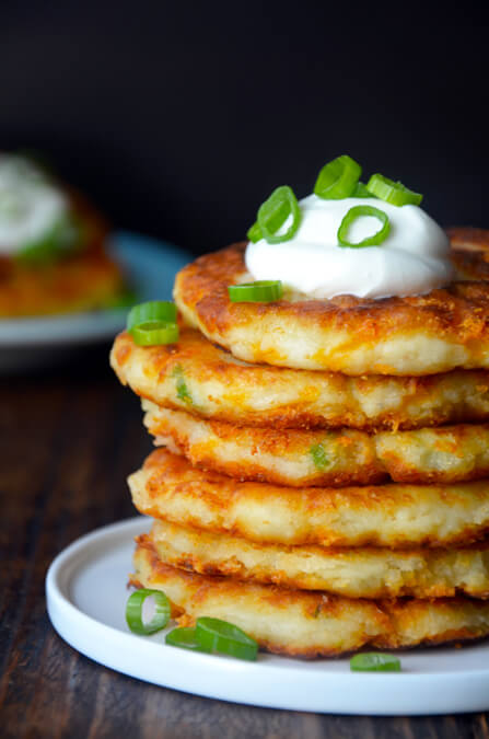 cheesy-leftover-mashed-potato-pancakes-recipe