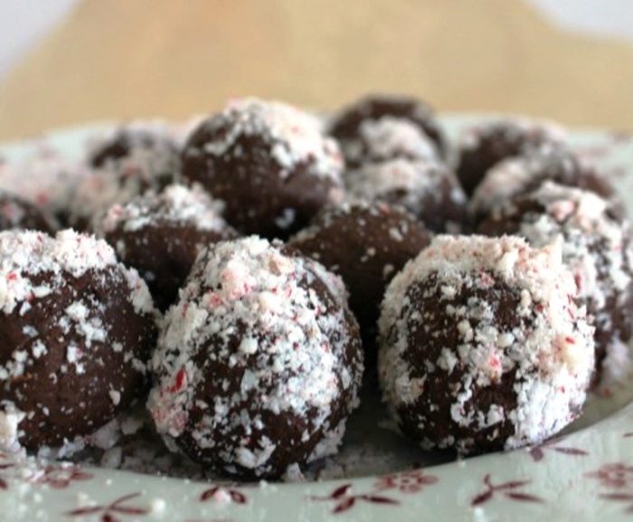 If you have a huge chocolate craving this simple chocolate truffle recipe will fill it and then some with just three ingredients and a few minute’s work.