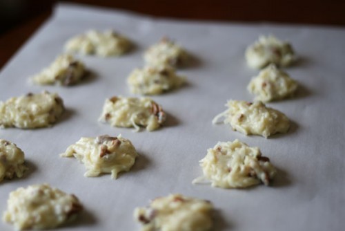 No-Bake Pecan Coconut Clusters are out-of-this-world good. With white chocolate, condensed milk, chopped pecans, and coconut flakes, how can they be anything other than incredible?