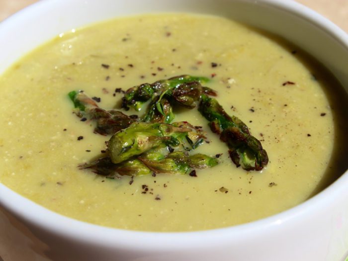 cream of asparagus soup