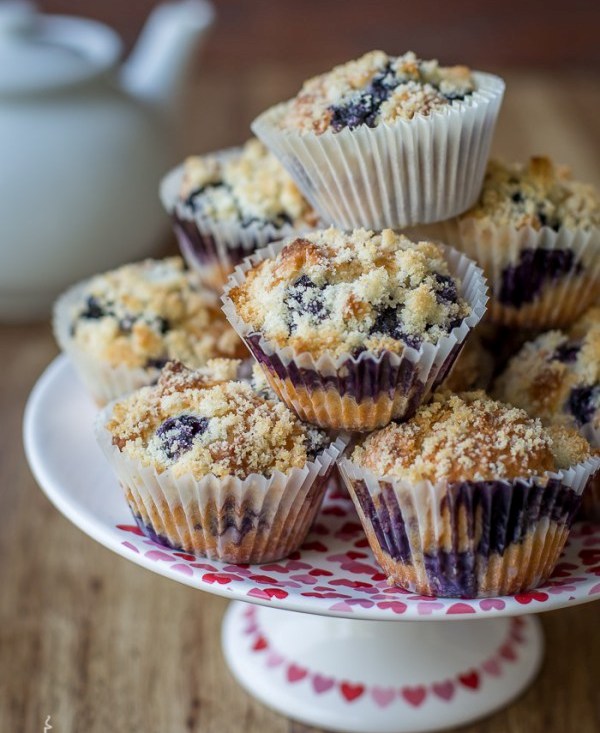 greek-yogurt-blue-berry-muffins