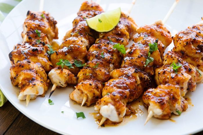 chipotle-honey-chicken-skewers