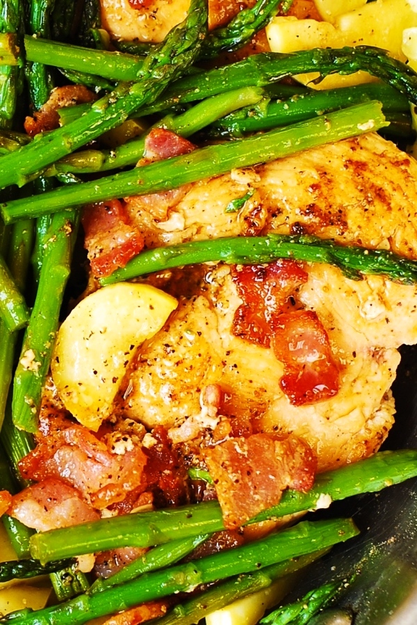 chicken-and-asparagus-dish