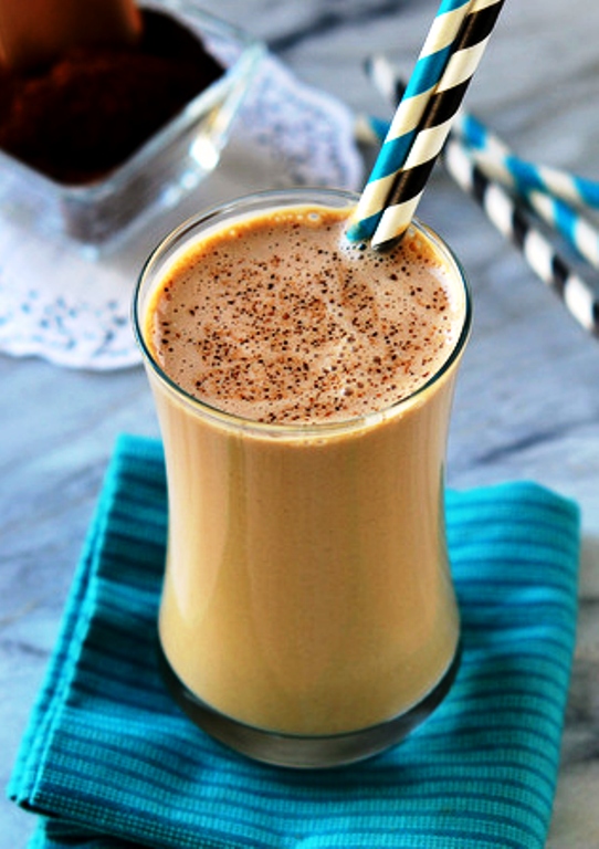 Mocha breakfast shake