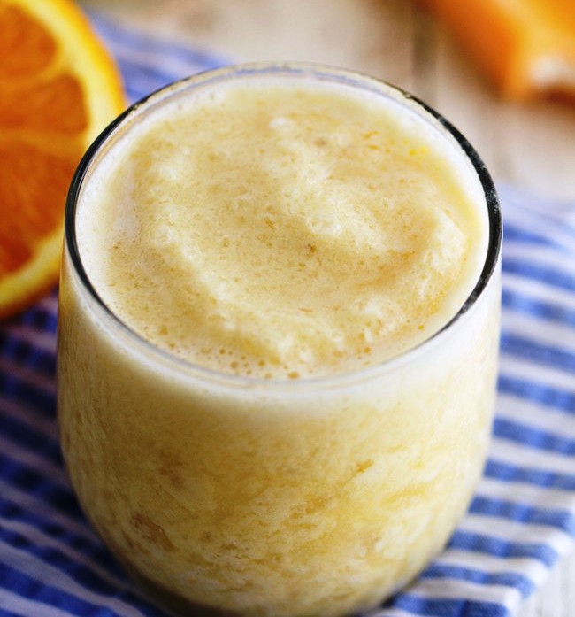 Orange creamsicle smoothie