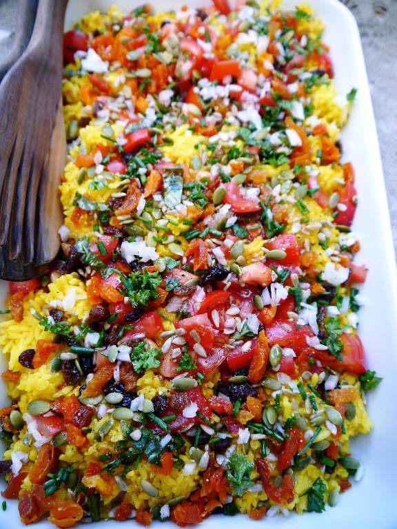 Brilliant rice salad