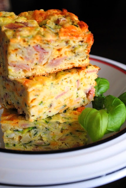 Zucchini slice 