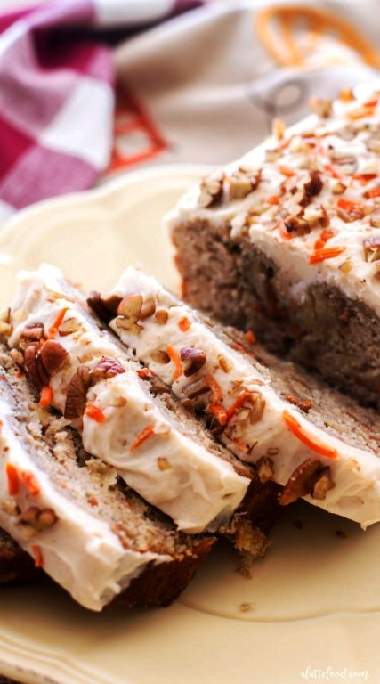 carrot cake banana bread