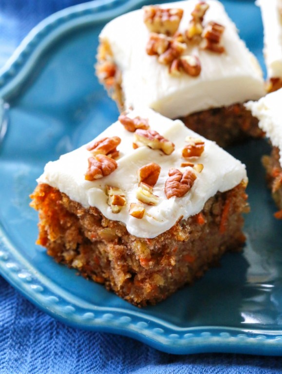 Moist carrot cake