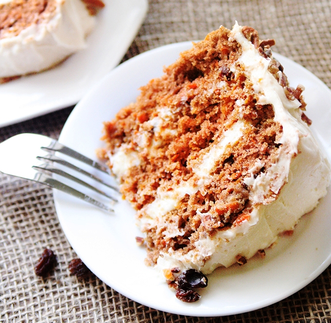 Southern style carrot cake