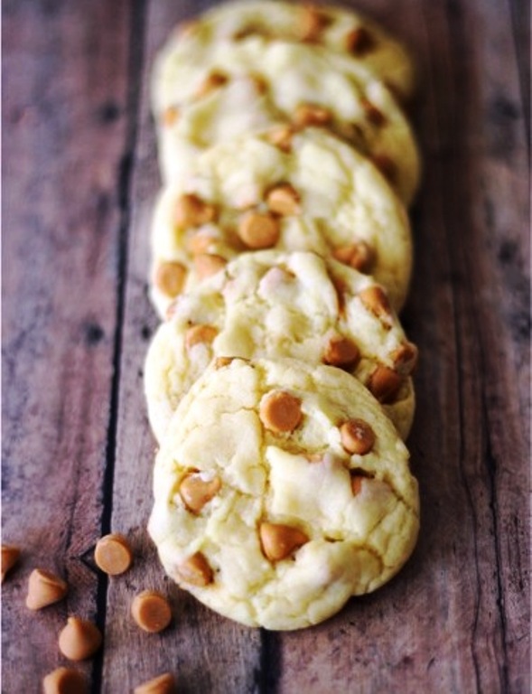 Satisfy your Butterscotch cravings with this yummy Butterscotch Cake Mix Cookie Recipe that serves up the most tempting, soft cookies ever!