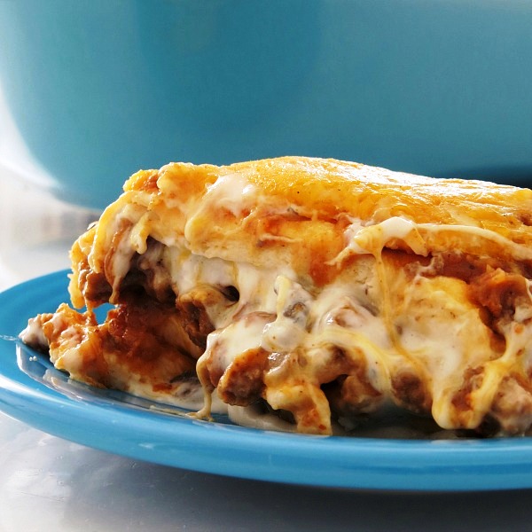 Easy baked burrito casserole recipe