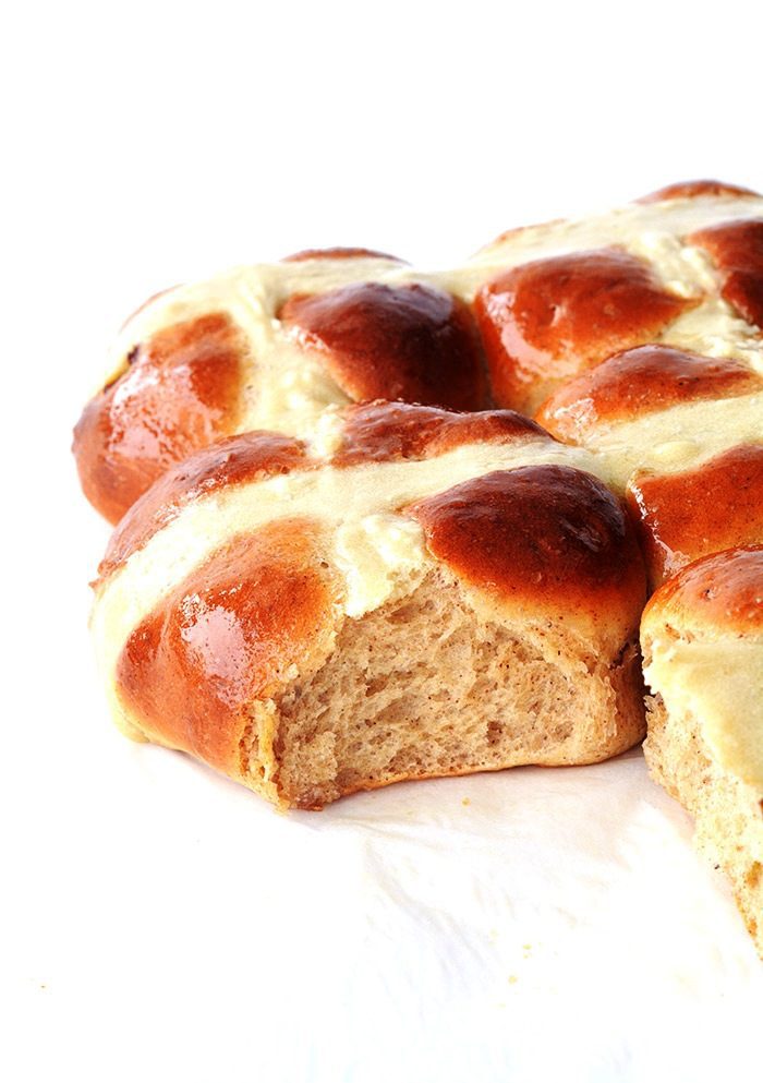 Home made hot cross buns