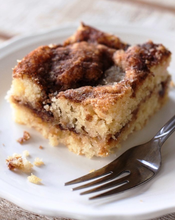 With 5 minutes of prep, this crowd favorite homemade Coffee Cake is a delicious go-to for any breakfast, brunch, or celebration.
