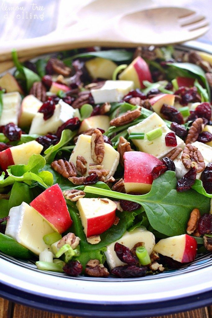  Apple brie salad