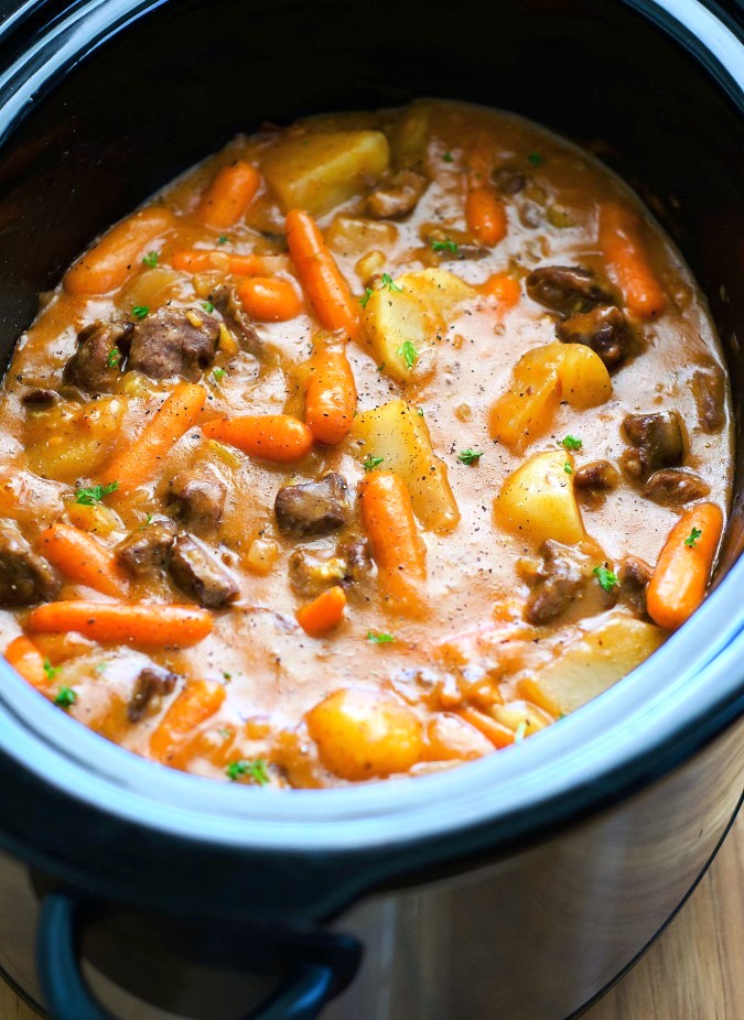 Crock pot beef stew