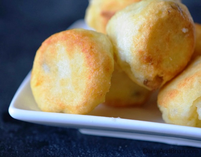 Cheese and potatoes bombs