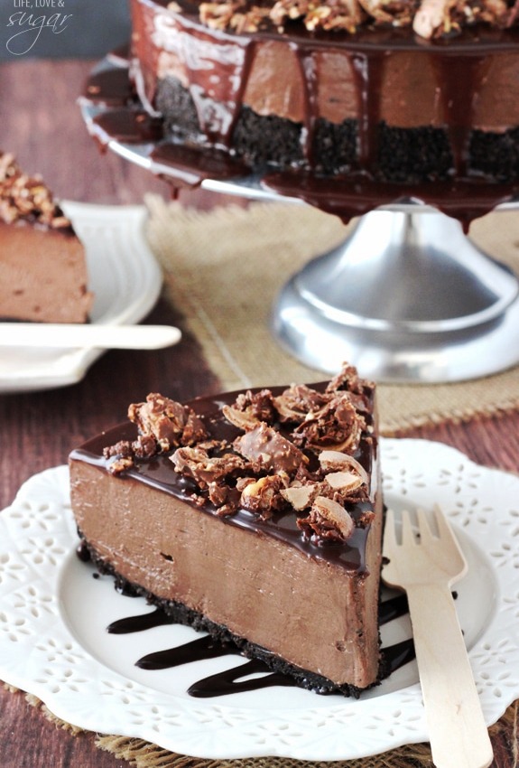 No bake nutella cheesecake