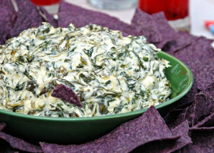 Spinach parmesan dip