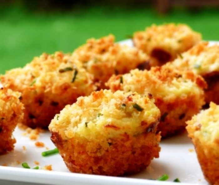 Mini crab cakes