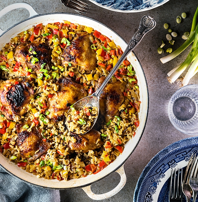 One-pot chinese chicken and rice
