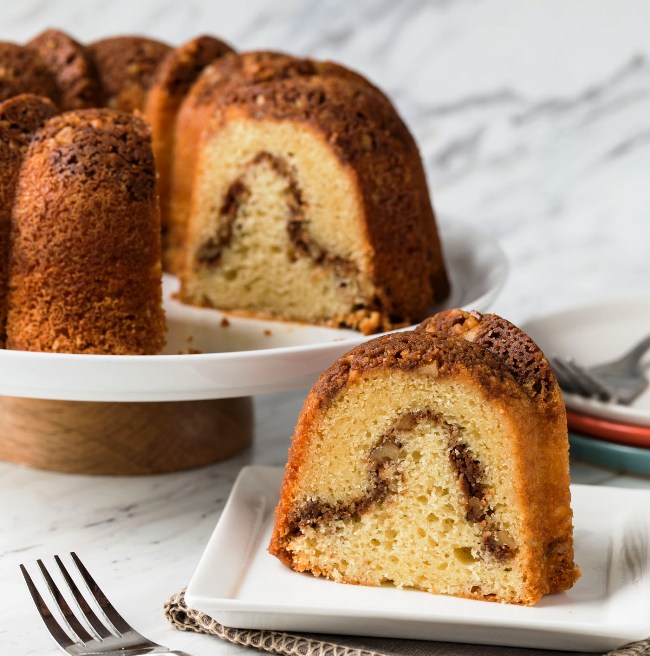 Grandma’s sour cream coffee cake