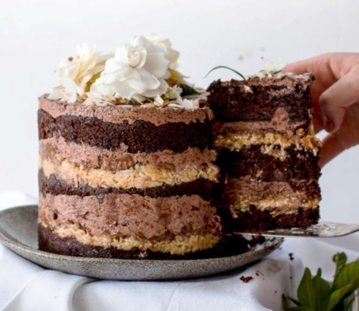 Momofuku german chocolate espresso cake 