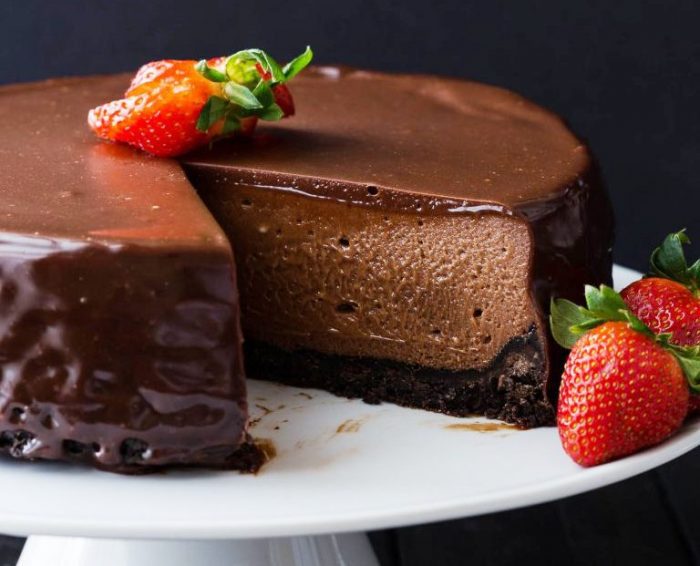 Nutella cheese cake