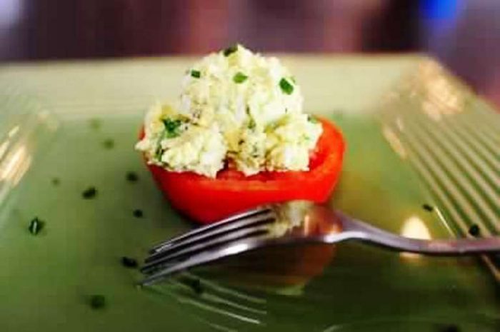 Avocado egg salad