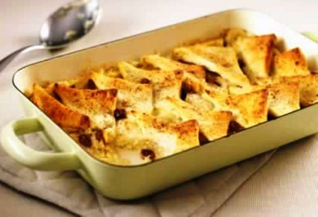 Bread and butter pudding