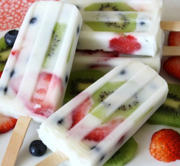 Breakfast popsicles