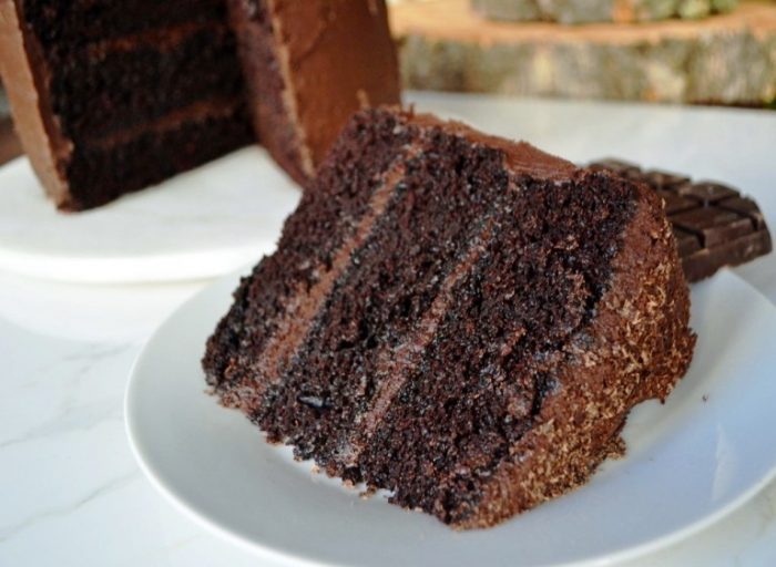 Love at first sight chocolate cake