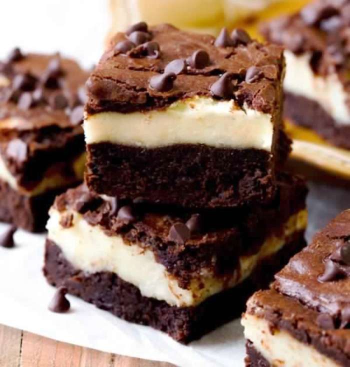 Mocha cheesecake brownie