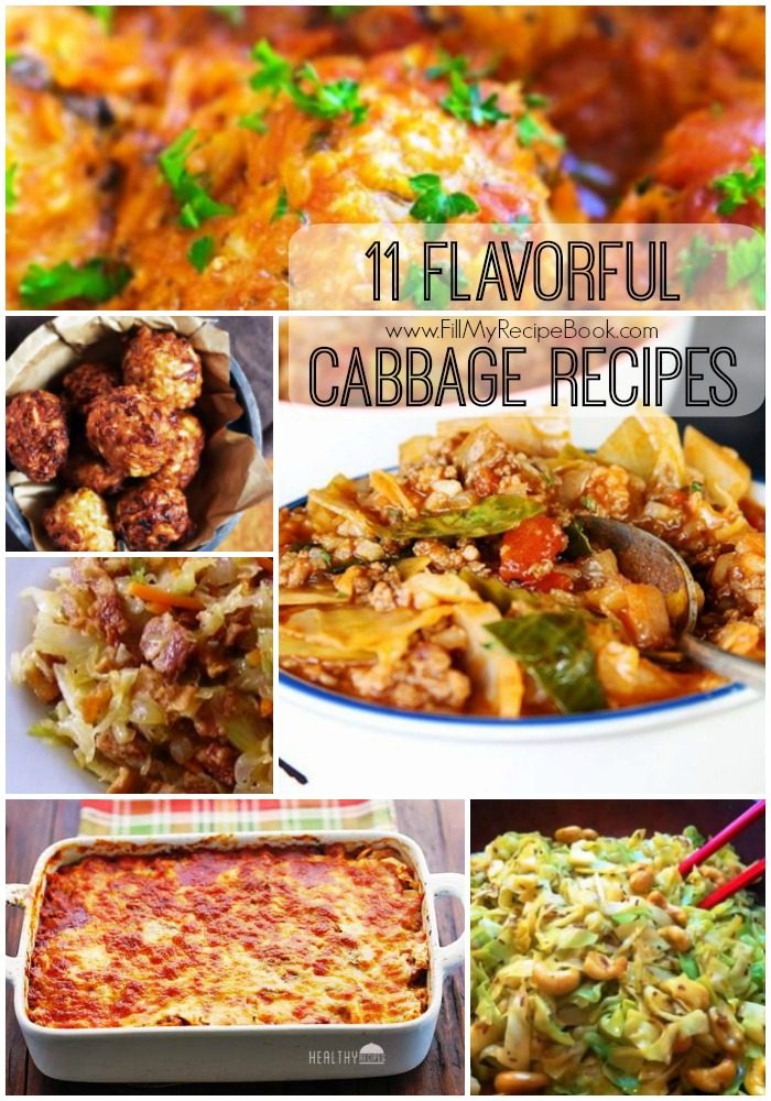 11 Flavorful Cabbage Recipes - Fill My Recipe Book