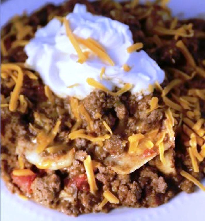 Crock pot taco casserole recipe