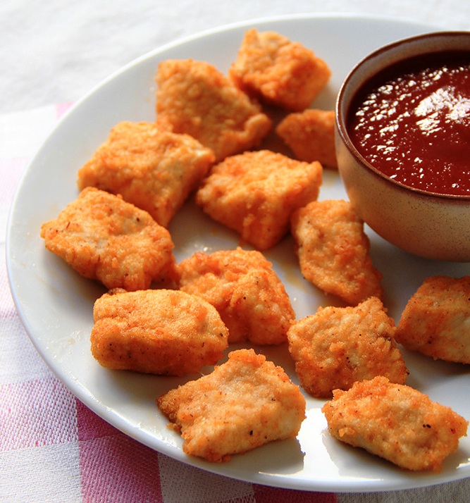 Easy baked chicken nuggets