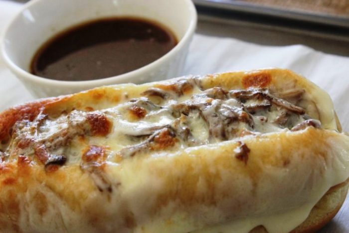 French dip crock pot recipe.