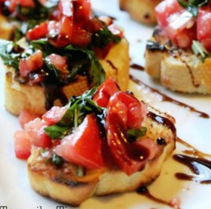 Super easy bruschetta recipe